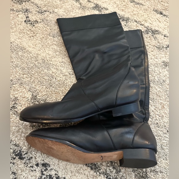 Jcrew tall black riding boots - Picture 2 of 5